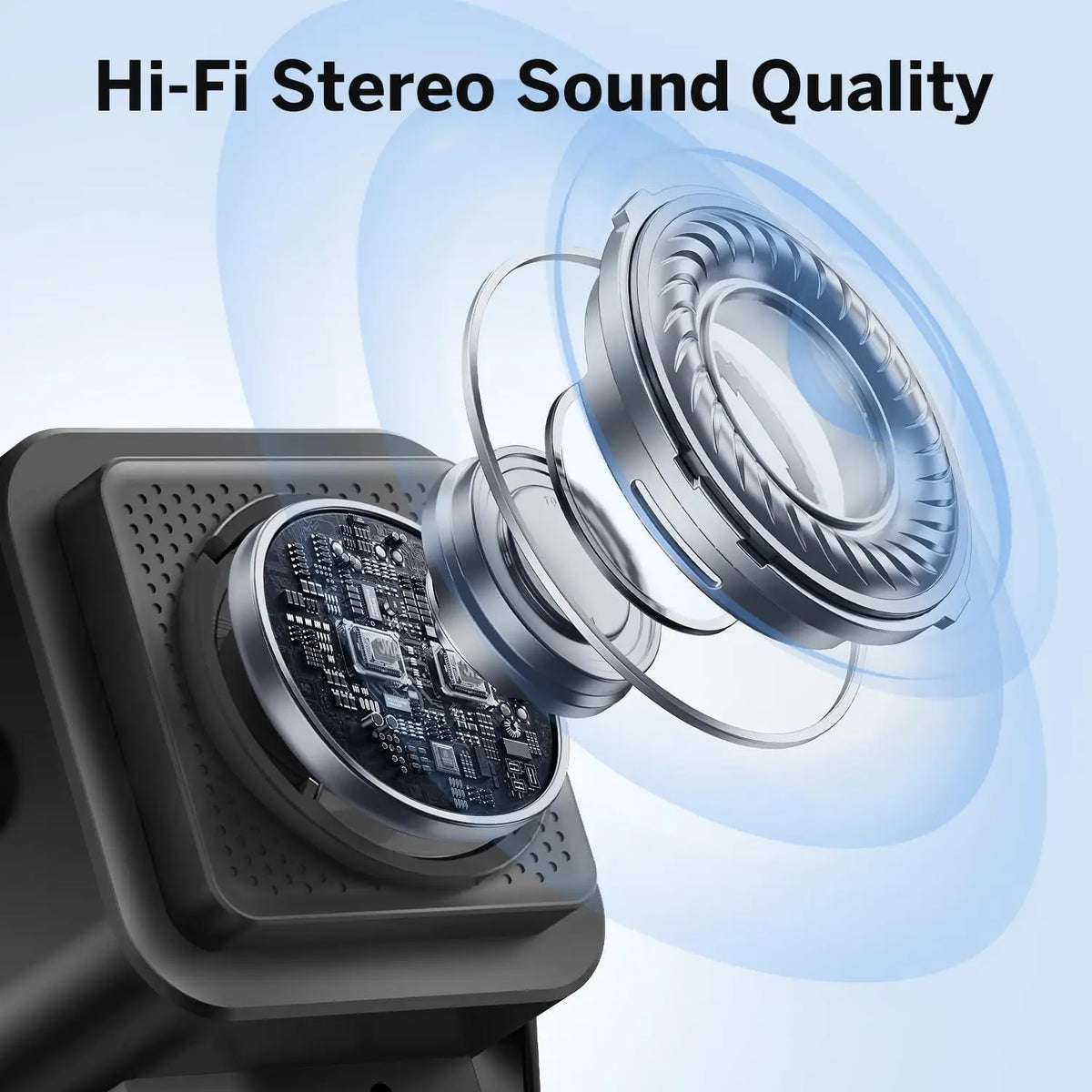 Ultimate 5-in-1 Wireless Induction Bluetooth Speaker with Phone Stand, Fast Charging, RGB Ambient Light & HD Stereo Sound